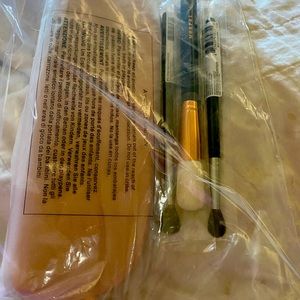 Morphe 3pc brush set w/bag!